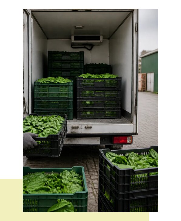 Перевозка шпината в Белореченск с сохранением свежести продукции