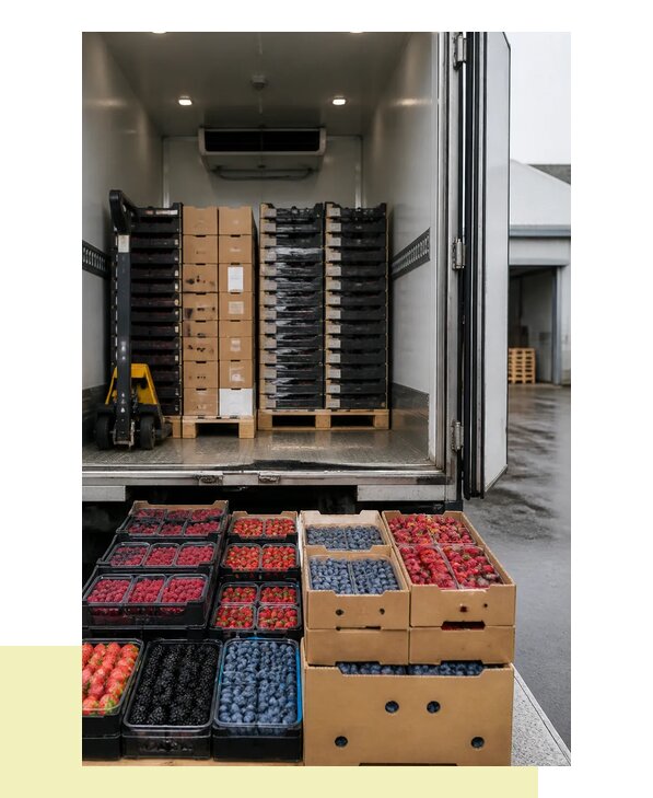 Перевозка ягод в Белореченск с сохранением качества и свежести
